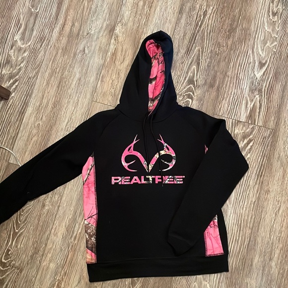 Black and pink camo sweatshirt - Picture 1 of 1